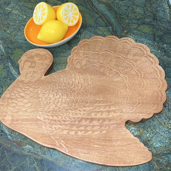 John Derian Wooden Platter 🦃 🥗 - Picture 3 of 8